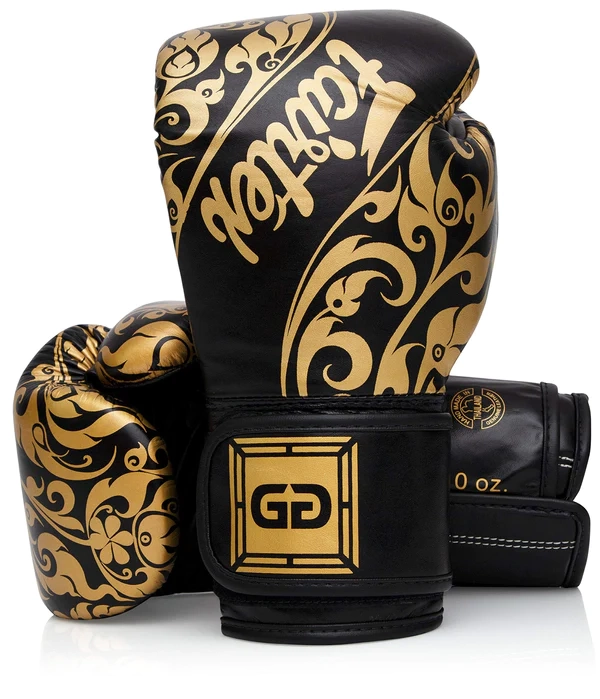 Fairtex Boksehandsker BGV2 Glory Edition Black Gold Fairtex