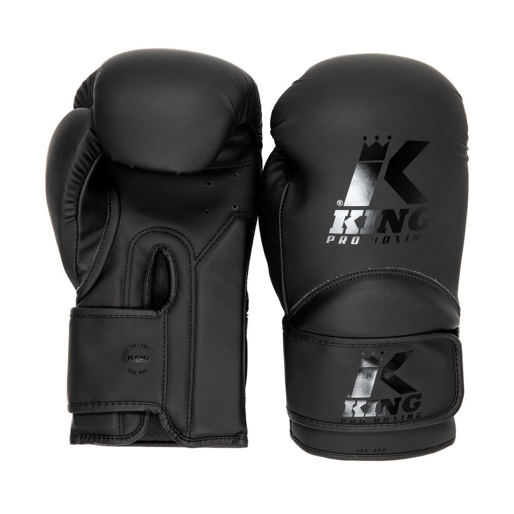 King Pro Boksehandsker 3" Black - Pro Boxing - Fightersport