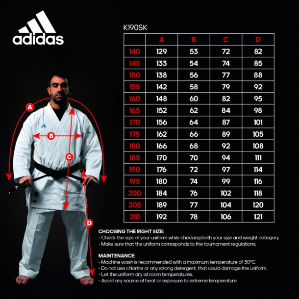 Adidas Karatedragt ''REVO FLEX K190SK 