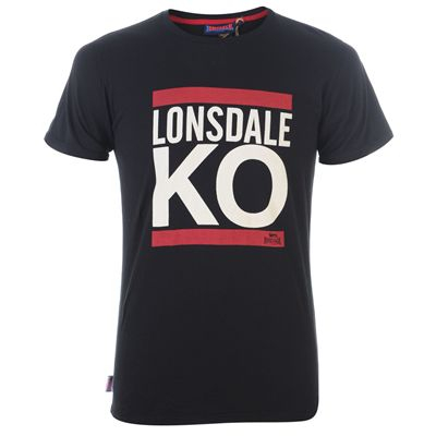 Lonsdale ko deals t shirt