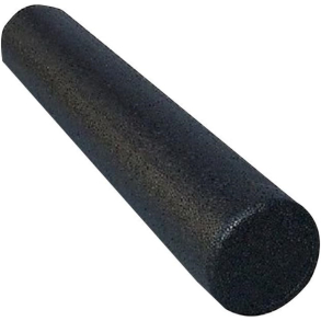 Foam Roller glat overflade 15 x 90 cm letvgt EPE - Sort
