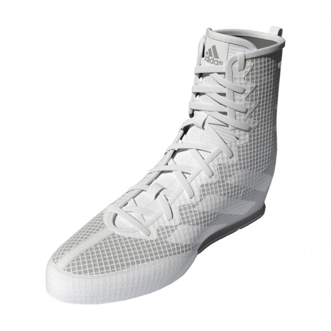 Adidas boksestøvler "BOX-HOG 4" White/Grey - adidas -